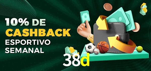 10% de bônus de cashback na 38d
